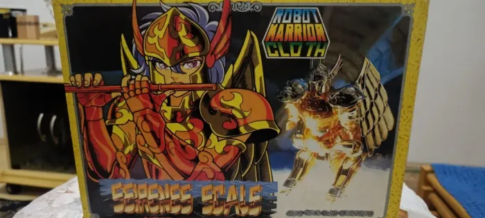 Sorento de Sirene Bandai caixa Robot Warrior Cloth Cavaleiros do Zodíaco DieCast Vintage