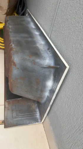 Banheira de ferro fundido antiguidade