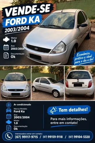 Ford KA GL 1.0i Zetec Rocam 2004