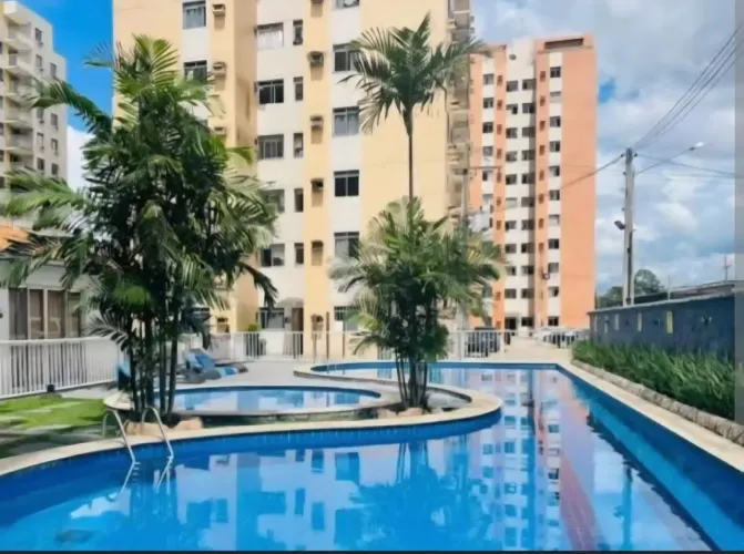 ALUGO OU VENDO COBERTURA DE 3/4 SENDO 1 SUÍTE 106 M2 02 VAGAS DE GARAGEM VILLE LAGUNA