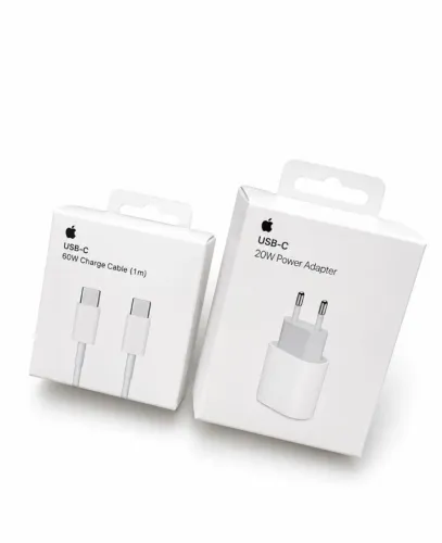 Kit cabo e carregador iPhone 20W type-C