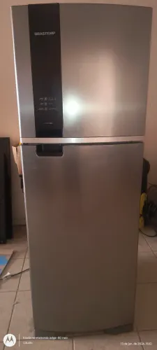 Vendo geladeira Brastemp funcionando perfeitamente 127v inox
