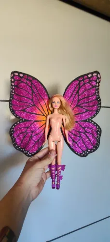Lote Barbie asas borboleta