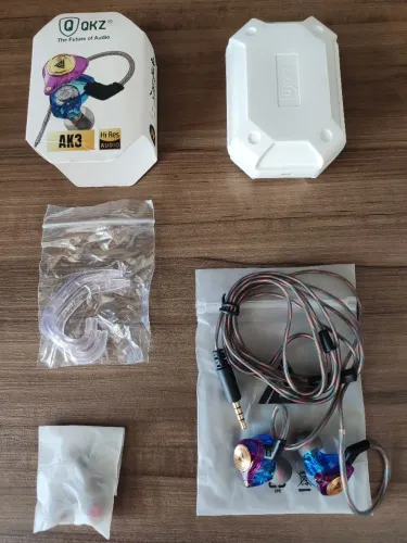 Fone Qkz Ak6 e Ak3 ideal Para Games e retorno de Palco (Novo com Garantia) 