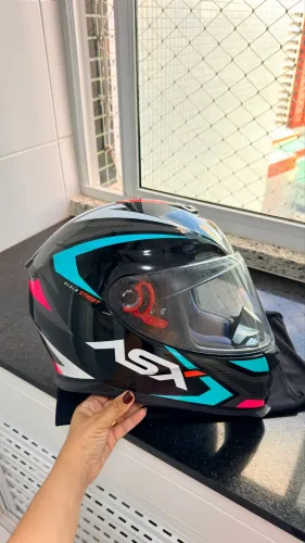 Capacete ASX Tiffany - Tam 56