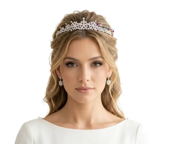 Coroa Tiara Noiva Noivinha Daminha Debutante Casamento