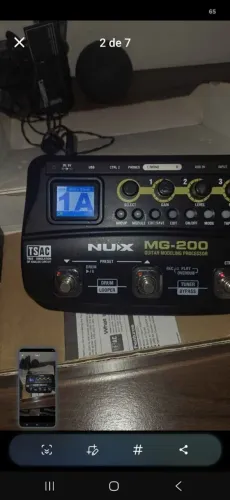 [VENDO] Pedaleira Nux MG-200 - Excelente Estado de Funcionamento