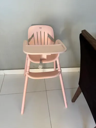 Cadeira alimentação burigotto poke rose