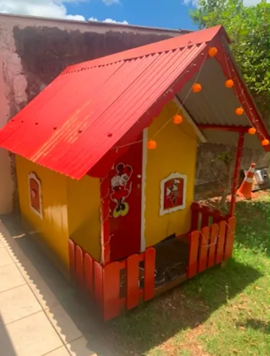 CASINHA DE MADEIRA INFANTIL