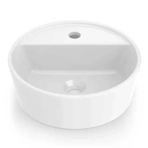 Cuba roca óptica 37cm x 37 cm,cor branco