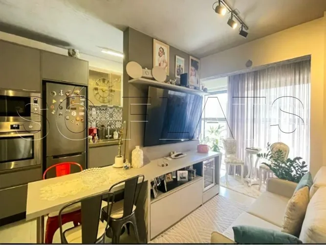 Apartamento Mobiliado à Venda no Cambuí com Varanda e Lazer Completo em Campinas