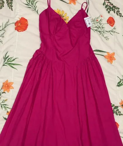 Vestido midi riachuelo nunca usado (Com etiqueta)