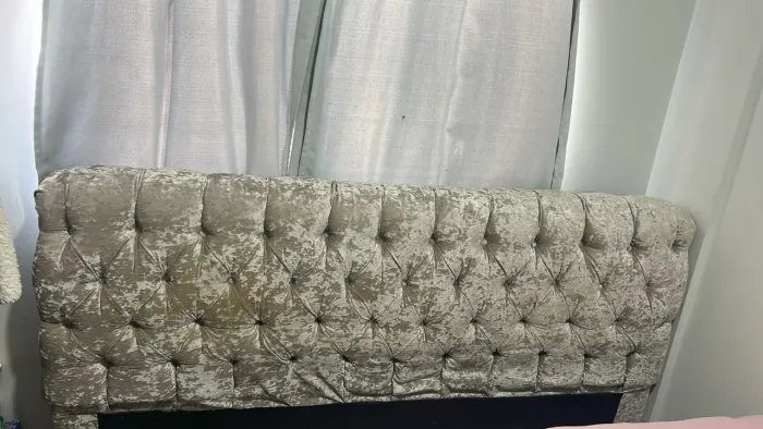 ? CABECEIRA KING SIZE ESTOFADA CAPITONÊ - LUXO E ELEGÂNCIA ?
