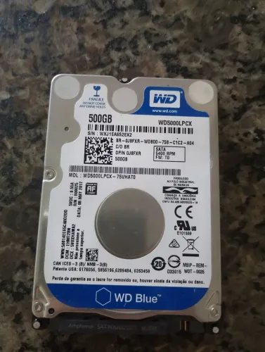 HD NOTEBOOK 500GB