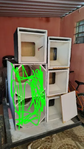 Vendo caixas para médio de 12