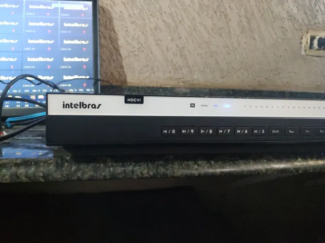 DVR Intelbras para 32 câmeras