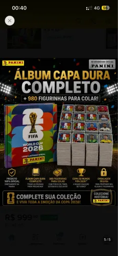 Álbum copa 2026 COMPLETO!