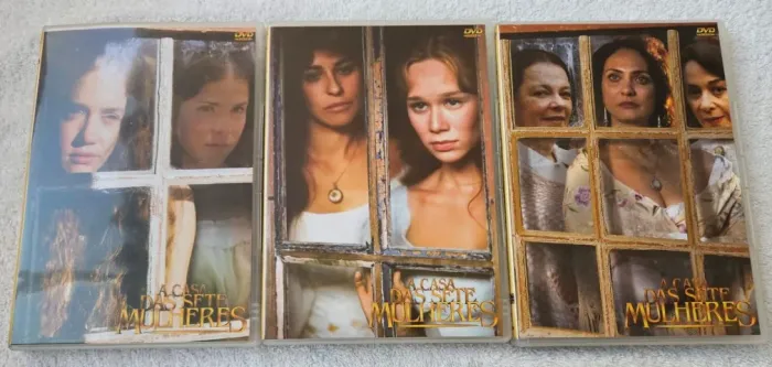 Box Coleção DVD A Casa das Sete Mulheres - Minissérie Completa Original (Som Livre)