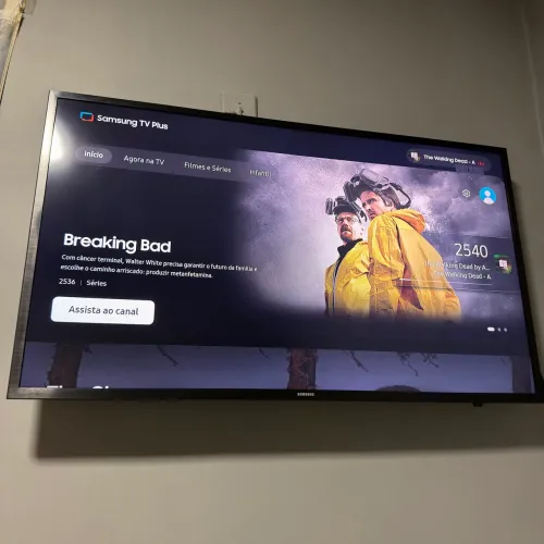 CANAIS INCLUSOS! Smart tv Samsung 43 polegadas