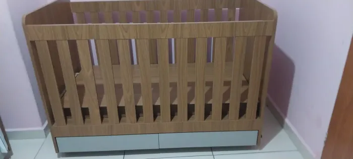 Berço projetado 100% mdf pra gemeos(a)