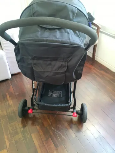 Carrinho De Bebê Cosco Kids, Toffy, Preto Absoluto