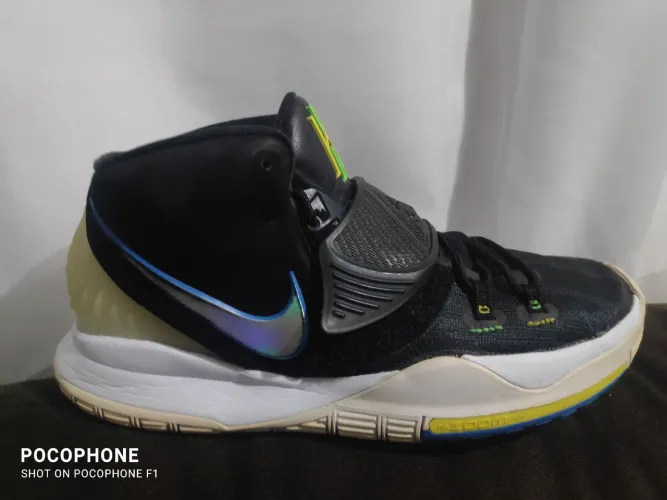 Tênis basquete Nike Kyrie 6 black soar dynamic yellow, N°39