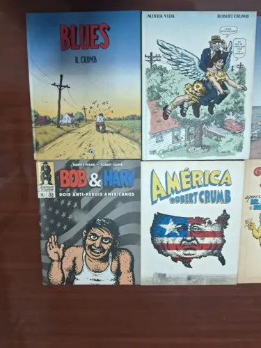 Coleção história em quadrinhos Robert Crumb