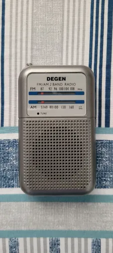 Rádio De Bolso Degen DE-333/ñ Xhdata, Tecsun, Sony, Sangean, Grundig, Motobras