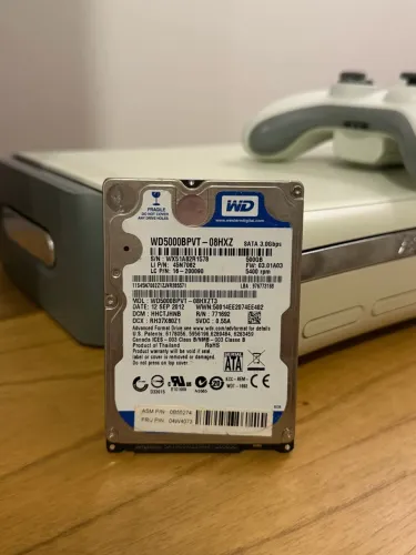 HD 500Gb WD para Xbox 360 FAT Já formatado