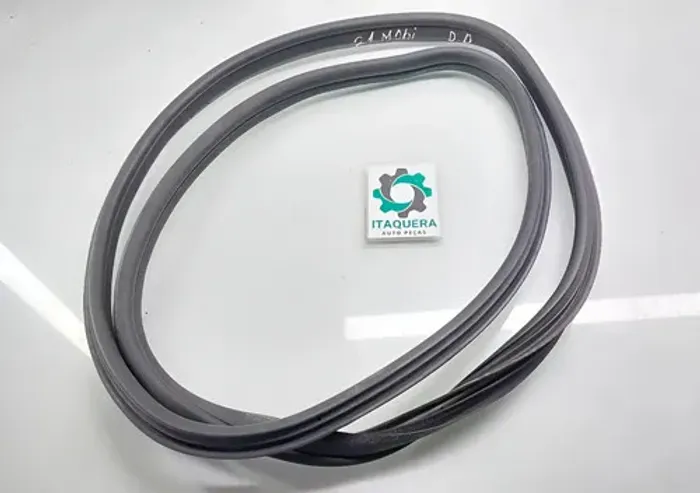 Borracha Carroceria Dianteiro Direito Fiat Mobi 2020 2021 Preto