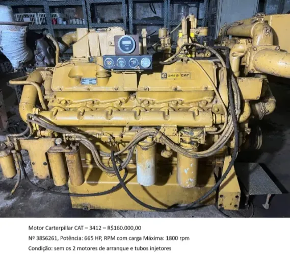 MOTOR CATERPILLAR CAT 3412