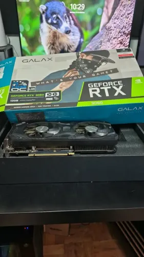 PLACA DE VIDEO GALAX 3060 12GB EM PERFEITO ESTADO