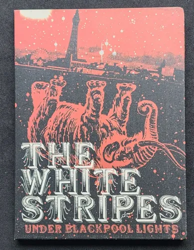 DVD da banda The White Stripes - Under Blackpool Lights digipack luxo