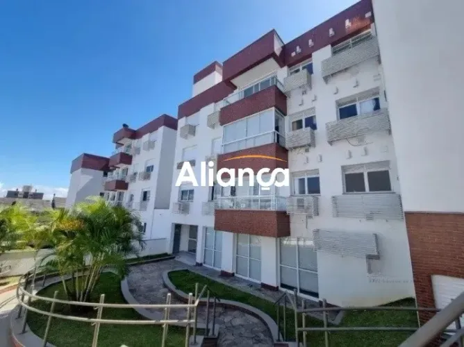 Apartamento para locação com 2 dormitórios com vaga de carro e churrasqueira no bairro Tri