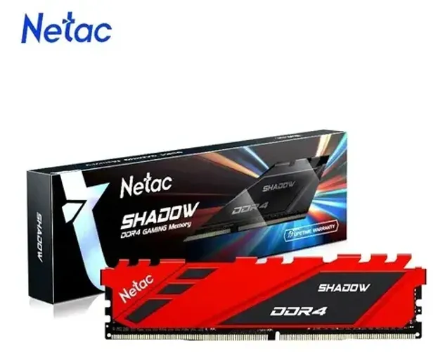 Memória RAM NETAC SHADOW 8GB DDR4 3200Mhz