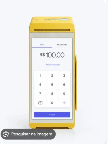 Maquinista cartão mercado pago Smart lacrada na caixa