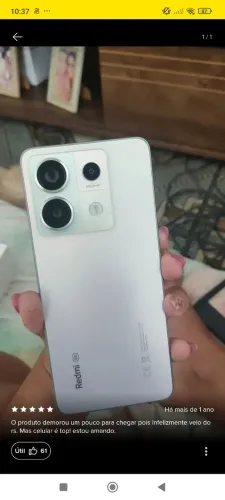 Celular xiaomi 13pro 12 ram lilás