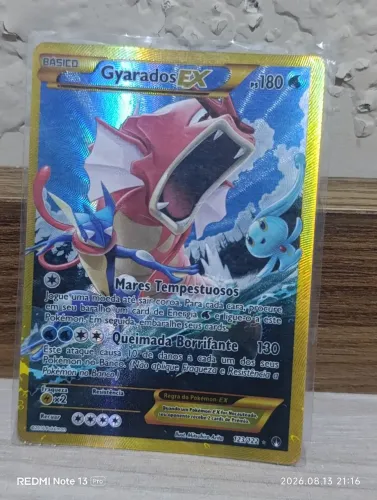 Carta pokémon - gyarados