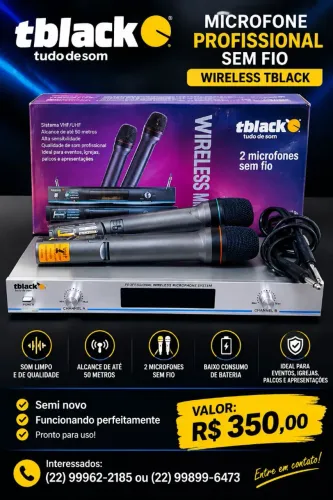 Vendo microfone 