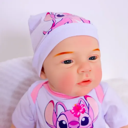 Bebê Reborn Angel Realista 48cm - Kit Completo com Bolsa Maternidade | Marca Adora Reborn