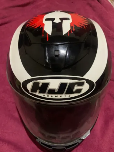 Capacete lorenso 58 usado duas vezes muito novo