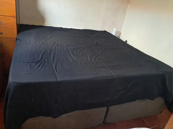 Cama king size box baú