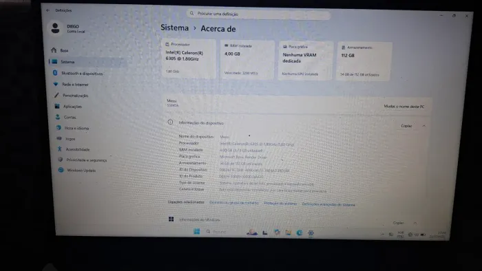 NOTEBOOK SAMSUNG