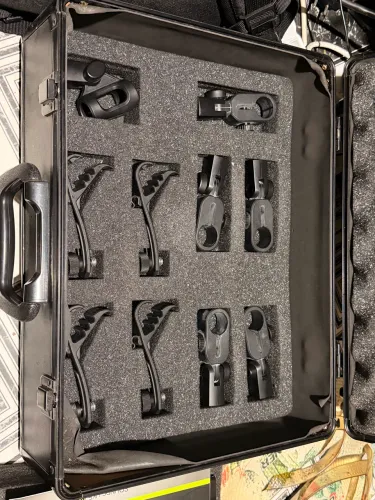 Kit microfones bateria Lewitt