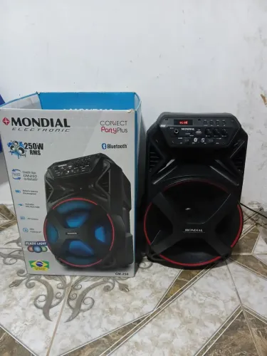 Caixa de Som Mondial Semi Nova