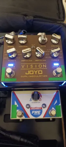 Pedal Vision Joyo. Dual Modulation.