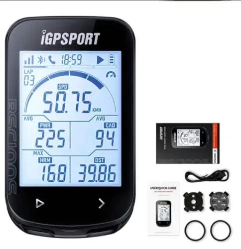 Ciclocomputador bicicleta com GPS iGPSport BSC100S - diversas funções
