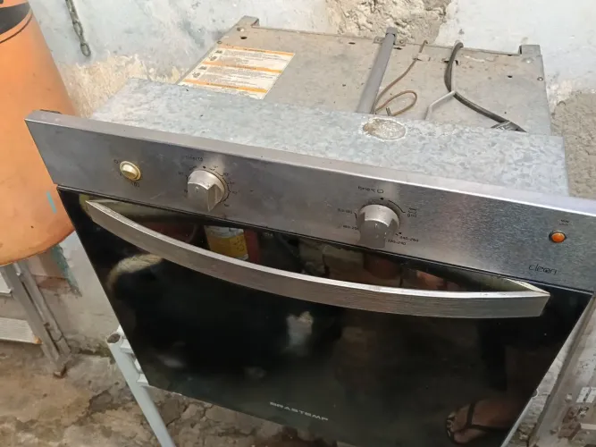 Forno de embutir Brastemp Clean