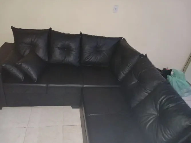 Sofa de couro