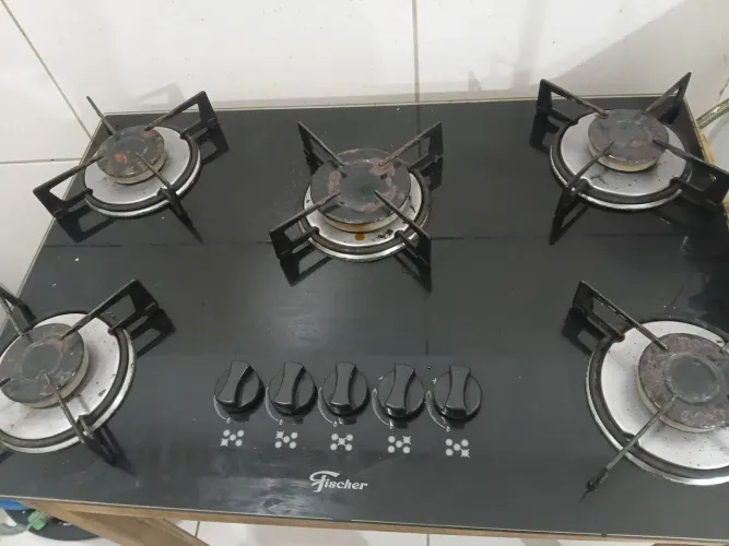 Cooktop 5 bocas + Base